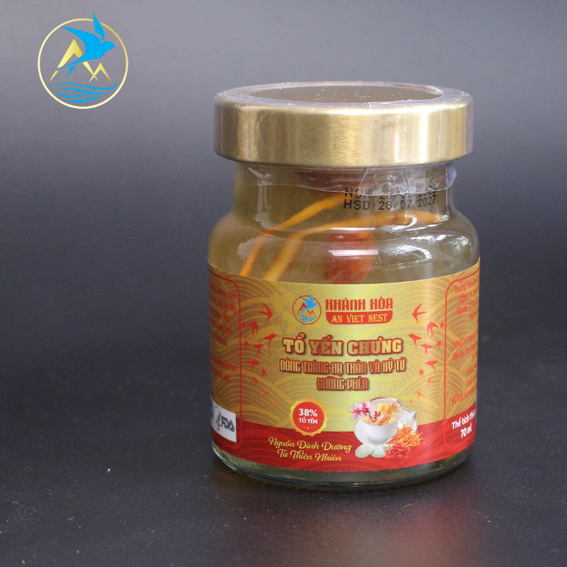 Tổ Yến Chưng Đông Trùng Hạ Thảo & Kỷ Tử (Không Đường – 38% Tổ Yến) - Ảnh 4