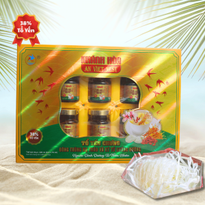 Tổ Yến Chưng Đông Trùng Hạ Thảo & Kỷ Tử (Không Đường – 38% Tổ Yến)