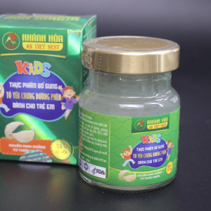 [38% Yến Thật] Tổ Yến Huyết Chưng Đường Phèn – Dành Cho Trẻ Em